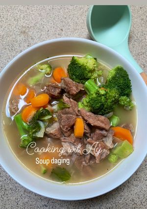 Foto resep Soup daging