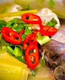 Canh Chua Bông Chuối Khô Cá Tra