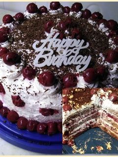 Feketeerdő torta recept fotója