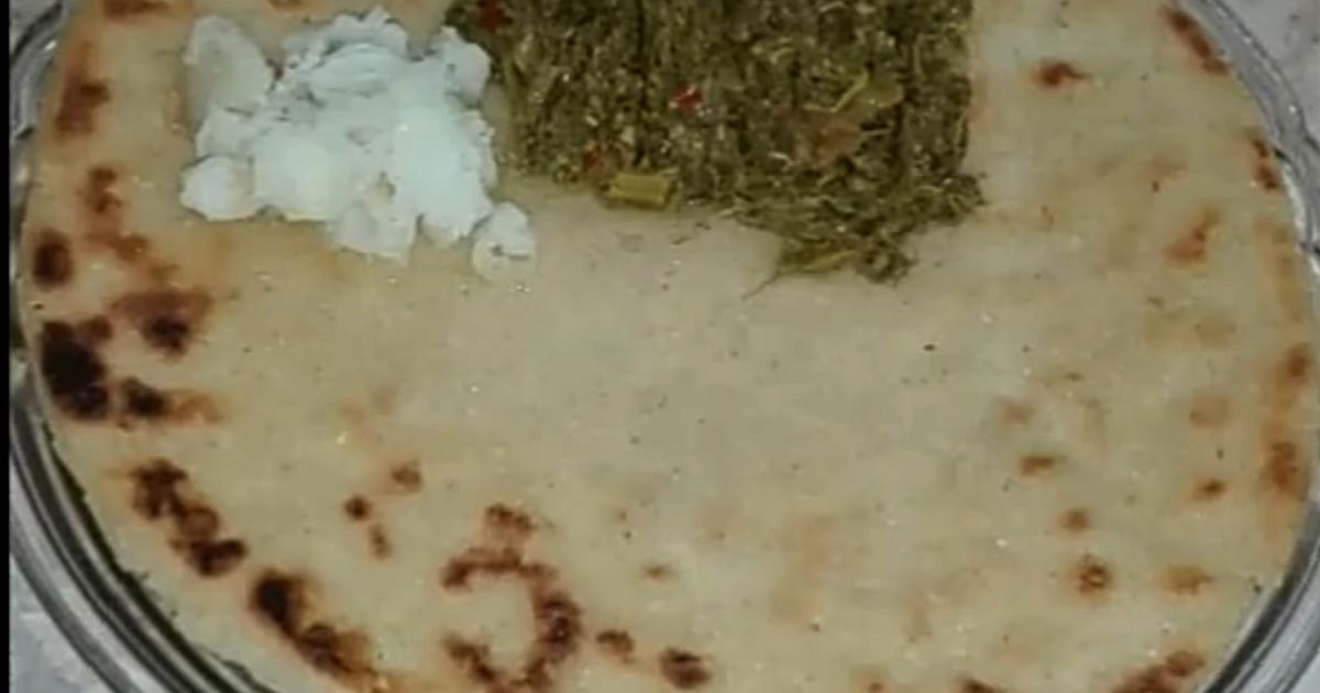 Shakeel Roti Sarsoun Ka Saag Maaki Ki Roti Or Makhan Recipe by Muhammad Shakeel ...