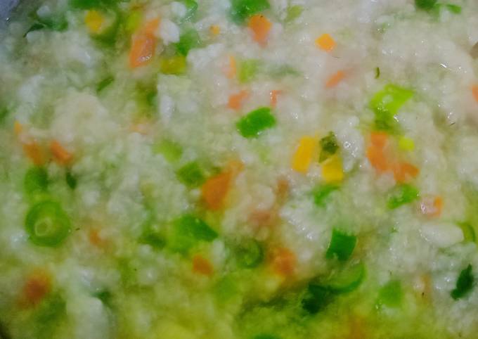 Resep Bubur Sayuran Enak Dan Sehat Oleh Herlina Cookpad