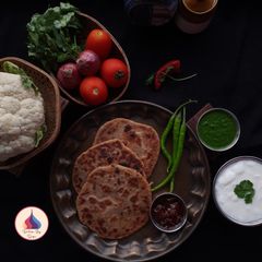 A picture of Cauliflower (Gobhi) Paratha.
