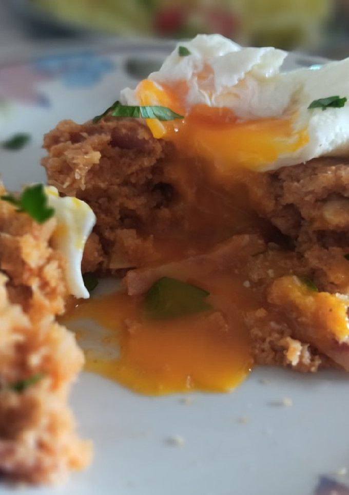 Una foto de Migas de coliflor