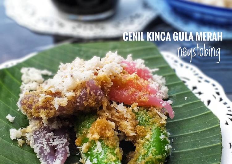 resep cara mengolah #147. Cenil Kinca Gula Merah