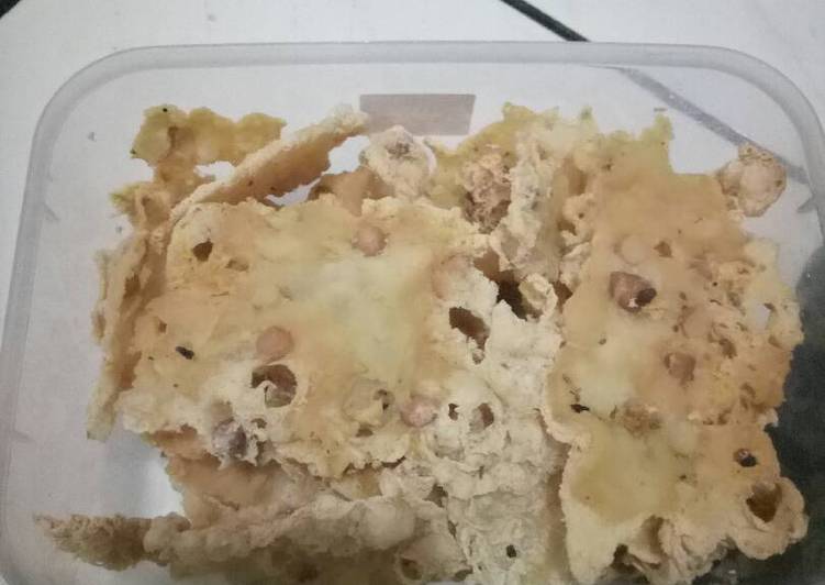Rempeyek kacang tanah praktis
