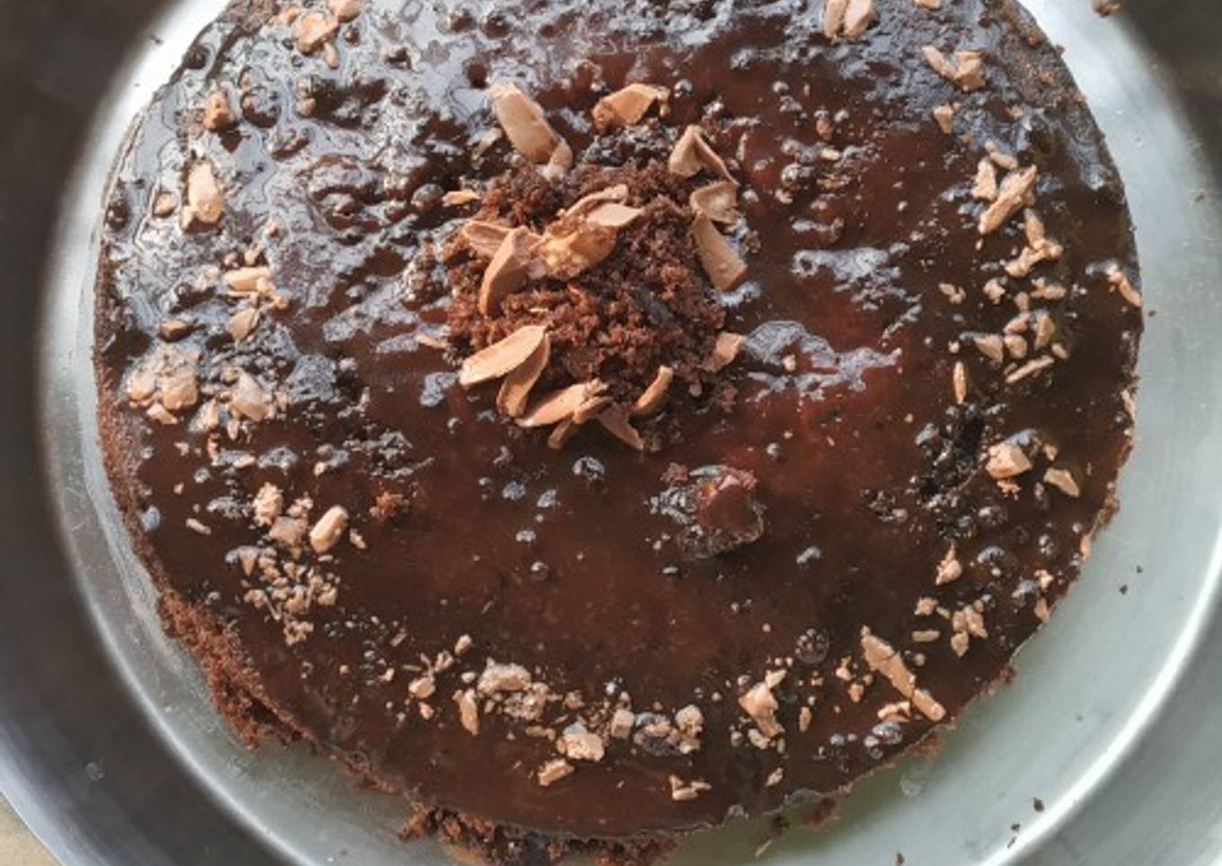 Chocolate cake without oven