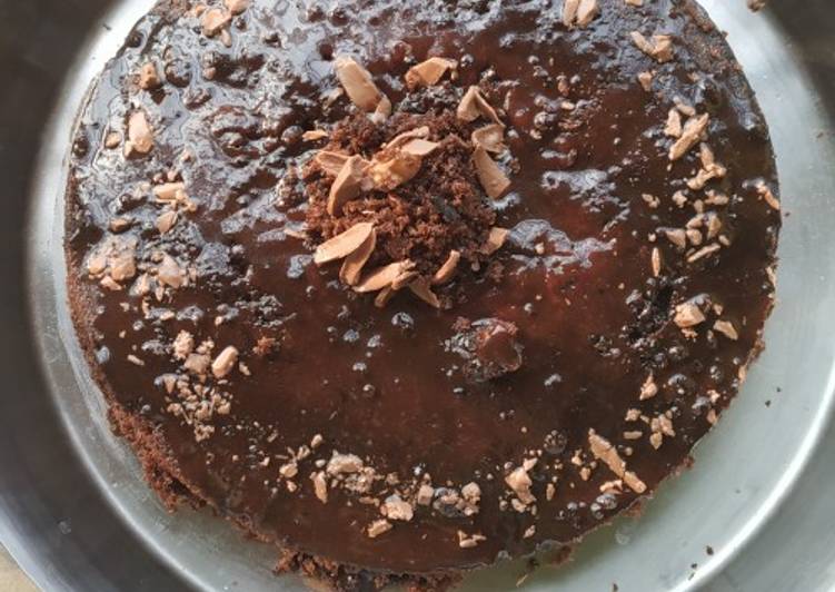 Simple Way to Make Favorite Chocolate cake without oven