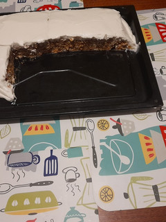 Una foto de Torta de galletas con manjar