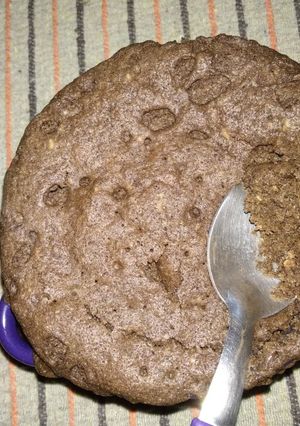 Una foto de Torta vegana en taza (micro)