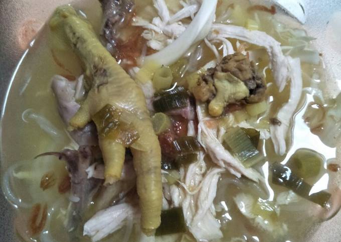 Soto ayam ceker