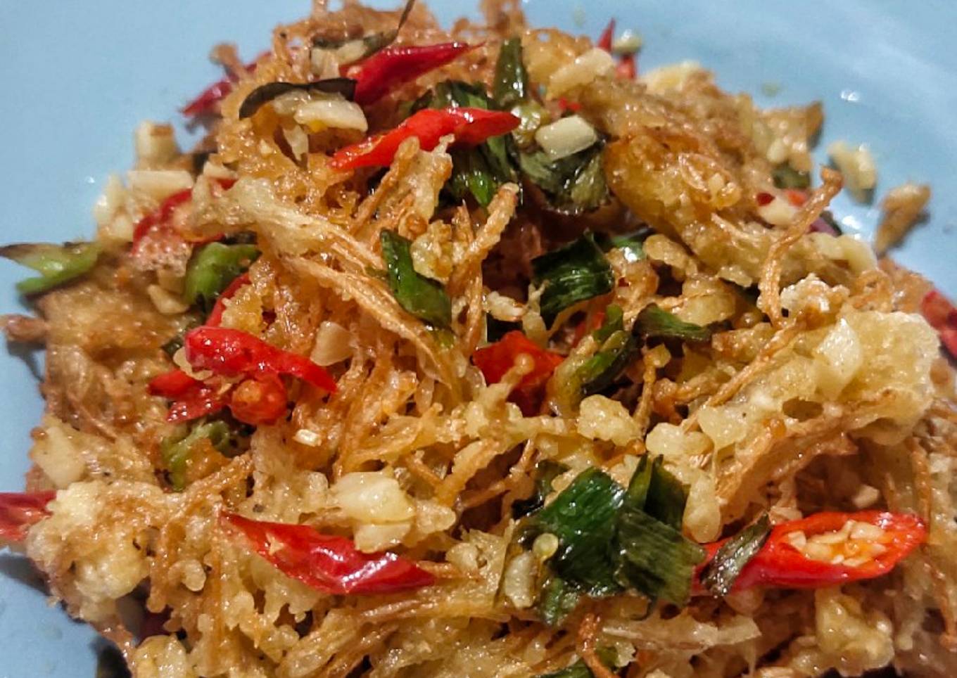 Jamur Enoki Crispy Cabe Garam