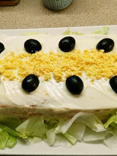 Una foto de Pastel frío