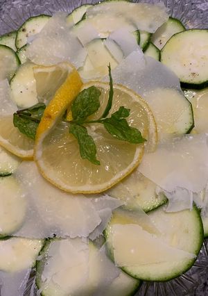Foto di Insalata di zucchine crude #piattifreddi
