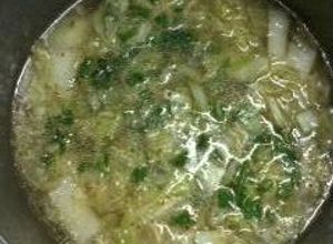 Hình của món Canh cải thảo.