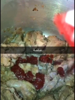 صورة لوصفة كبسة الارز بالبطاطس