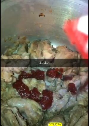 صورة لوصفة كبسة الارز بالبطاطس