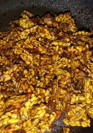 Foto resep Orek Tempe Kering Bumbu Iris (Sederhana)