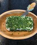 Queso crema con ciboulette