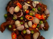 Gambar sate daging sapi goreng
