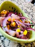 Ceviche de perca