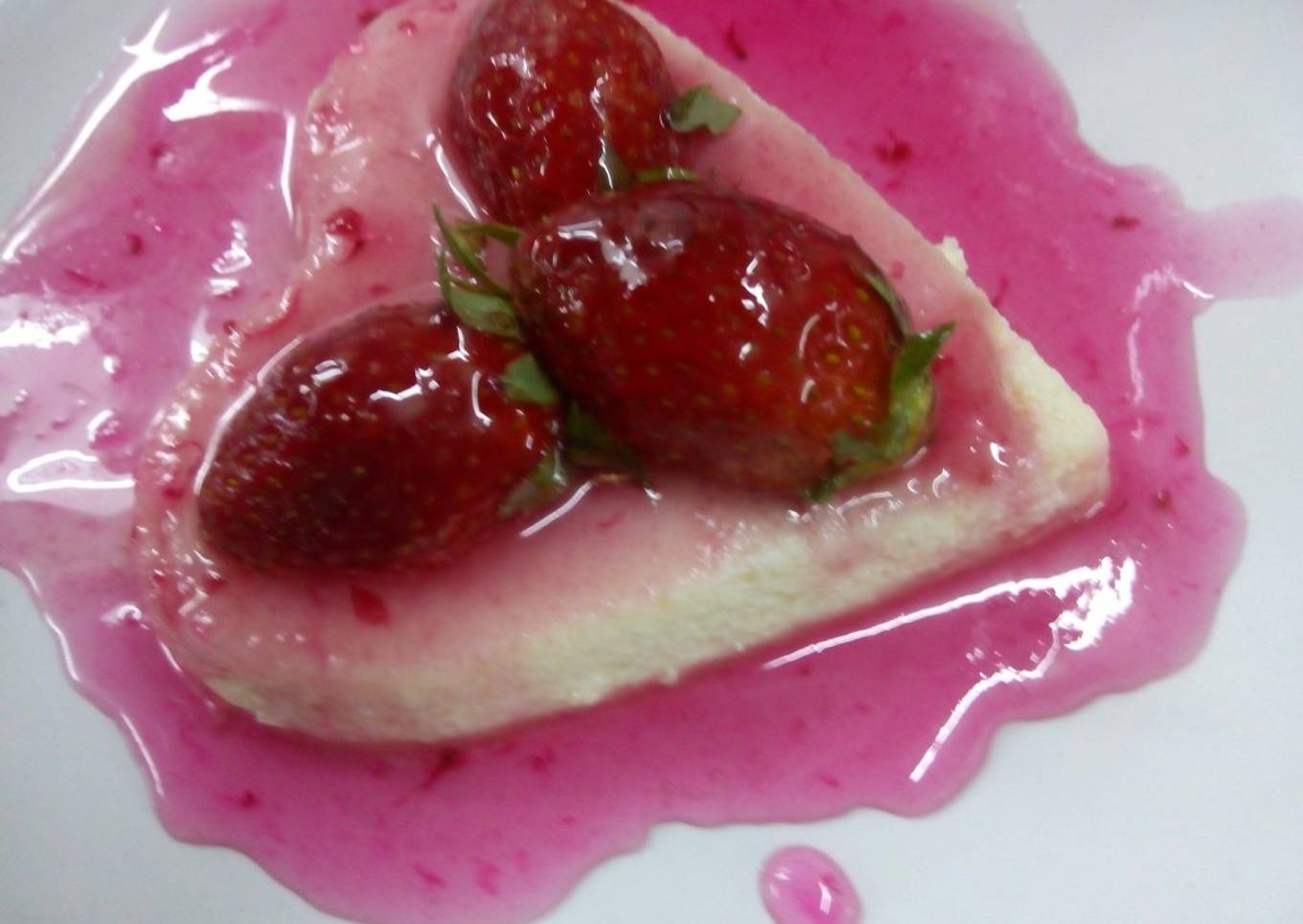 Baked Strawberry Yoghurt