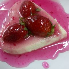 A picture of Baked Strawberry Yoghurt.