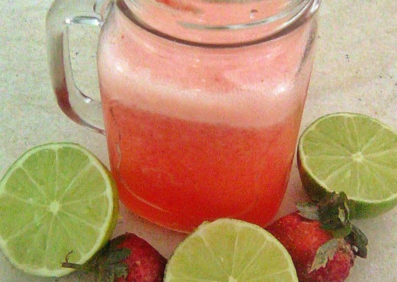 Limonada de Fresa 🍋🍓