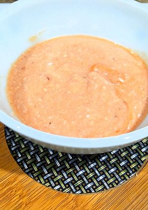 A picture of Yogurt chilli dip.