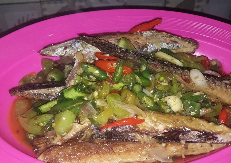 Resep Ikan cuek tongkol cabe ijo Anti Gagal