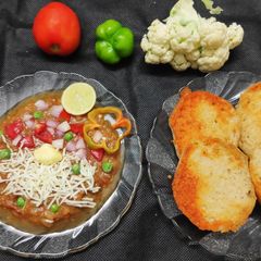 A picture of Cheese Pav Bhaji.