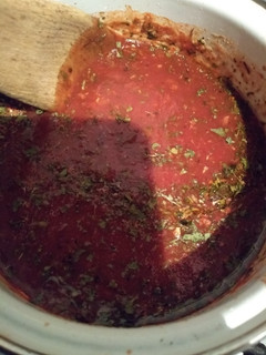 Una foto de Salsa para pizza