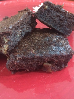 Una foto de Brownies diet sin gluten