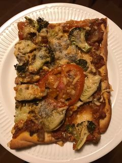 Una foto de Pizza casera a mi manera🍕