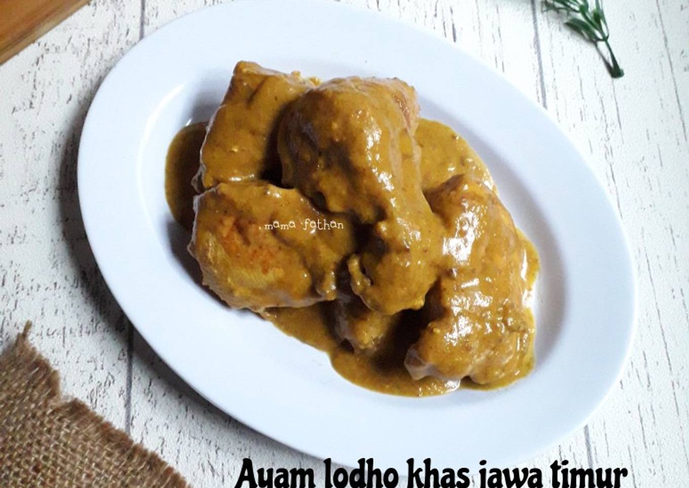 Ayam lodho khas jawa timur