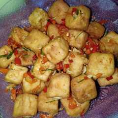 A picture of Tahu Tepung Cabe Garam.