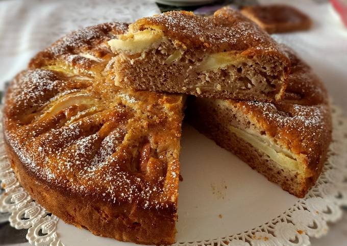Ricetta di Fatto in casa super veloce Torta di mele e cannella