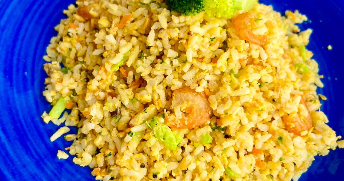 Cách Làm Món Cơm Chiên Trứng Tơi Hạt Egg Fried Rice Siêu Dễ Cho Người ...