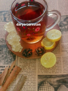 عکسی از دستور چای دارچین