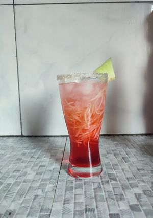 Foto resep Es Melon Coco Pandan