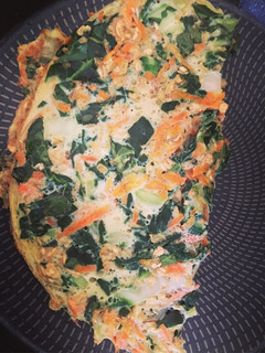 Una foto de Tortilla de acelga