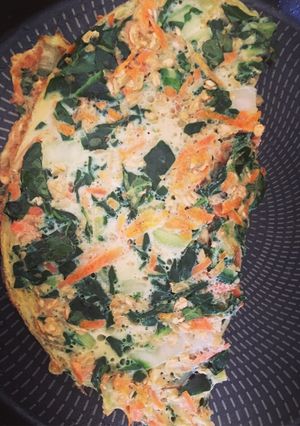 Una foto de Tortilla de acelga