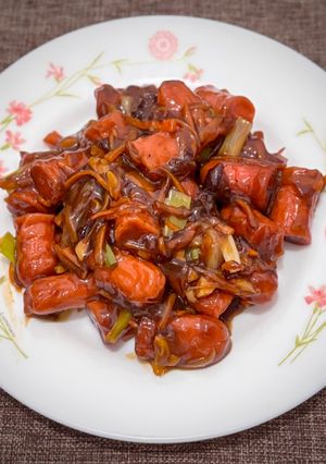 Foto resep Sosis Saus Tiram