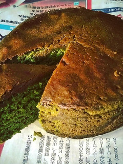 Una foto de Bizcocho de té matcha para diabéticos