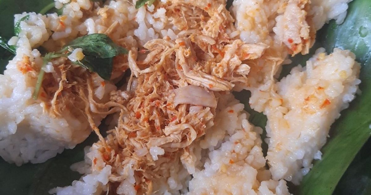 Nasi Bakar Ayam Suwir