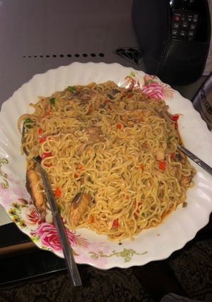 A picture of Indomie.
