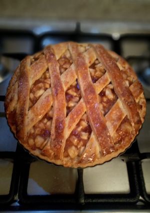 Una foto de Pie de Manzana