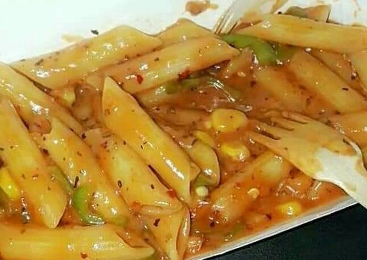 Hot and sour Pasta