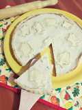 Torta salata con mousse di tonno e ricotta