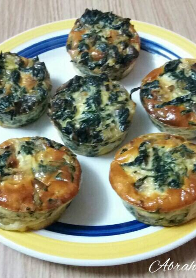 Una foto de Pastelitos de espinacas