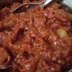 A picture of Tomato potato veg.